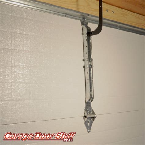 hanging metal bracket garage opener|overhead garage door parts bracket.